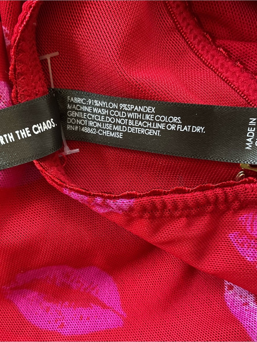 Torrid Ruched Mesh Ruffle Bodycon Chemise Size 1 - Picture 9 of 12